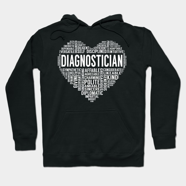 Diagnostician Heart Hoodie by LotusTee